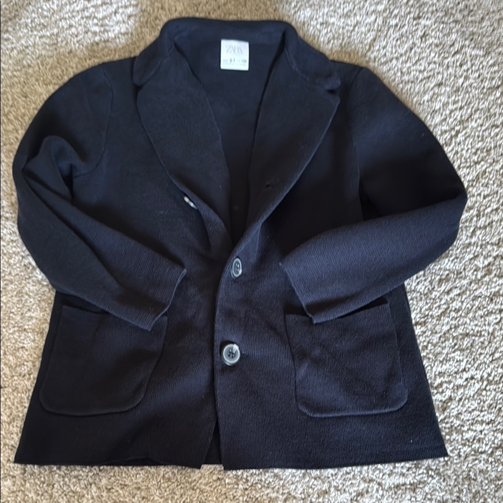 Zara boys collared cardigan sweater. Size 6-7